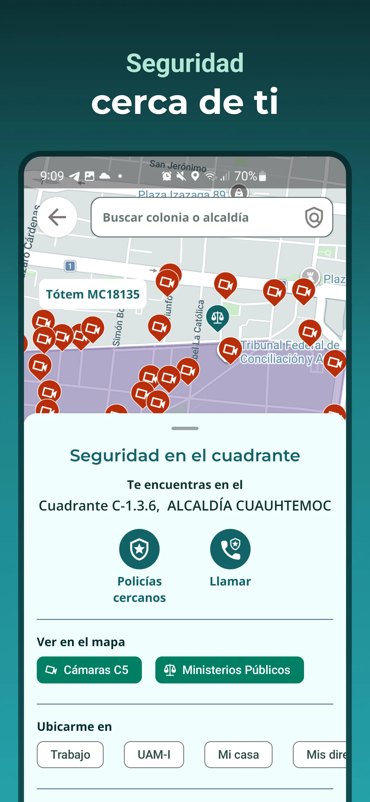 App CDMX screenshot